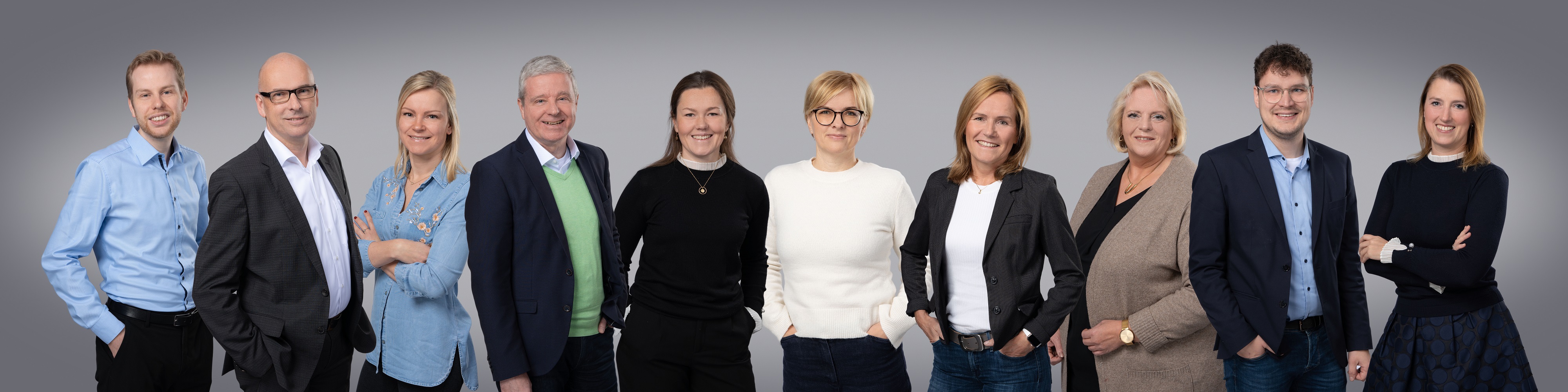 Gruppenfoto der Personalabteilung