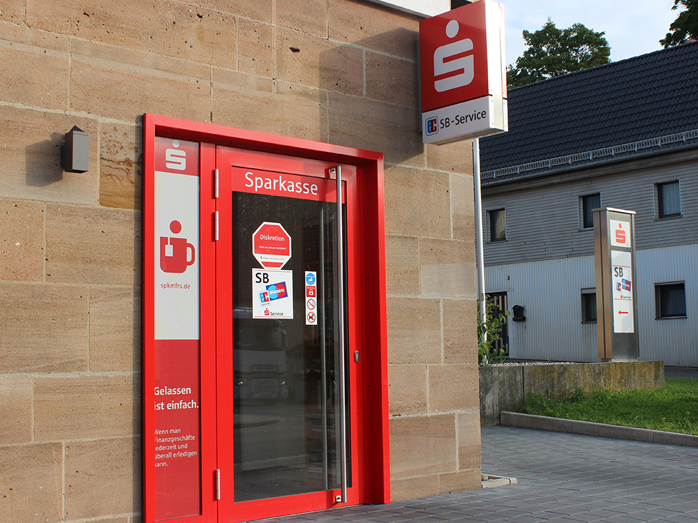 Sparkasse Geldautomat Unterreichenbach